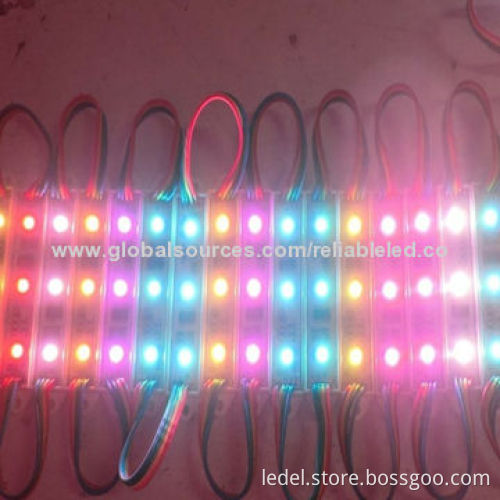 Full Color Power Supply 12V 5050 Digital LED Module Lamp, Lighting Use, IP65 Waterproof